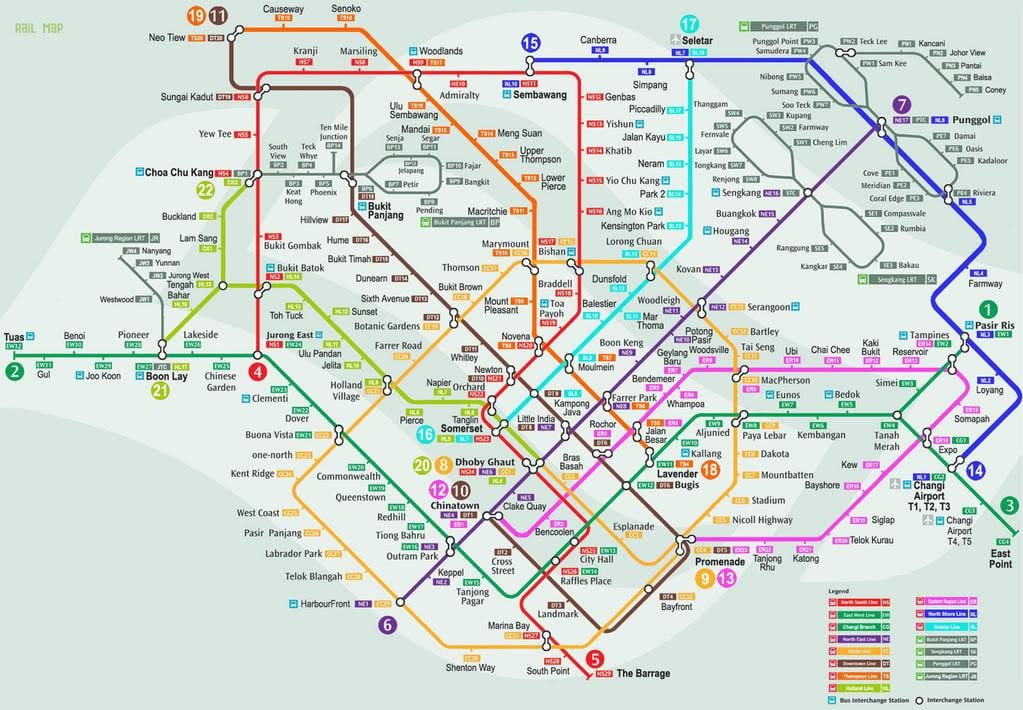 smrt Сингапур зураг